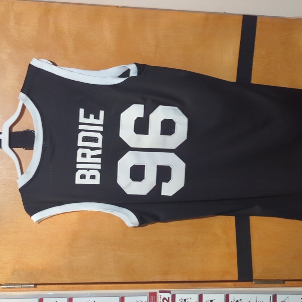 Above The Rim(1994) Birdie Black and White Sleeveless Tournament Jersey - Picture 3 of 3